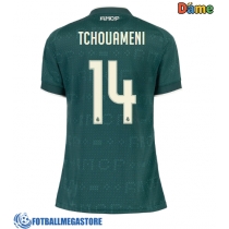 Fotballdrakt Dame Real Madrid Aurelien Tchouameni #14 Bortedrakt 2026-27 Kortermet